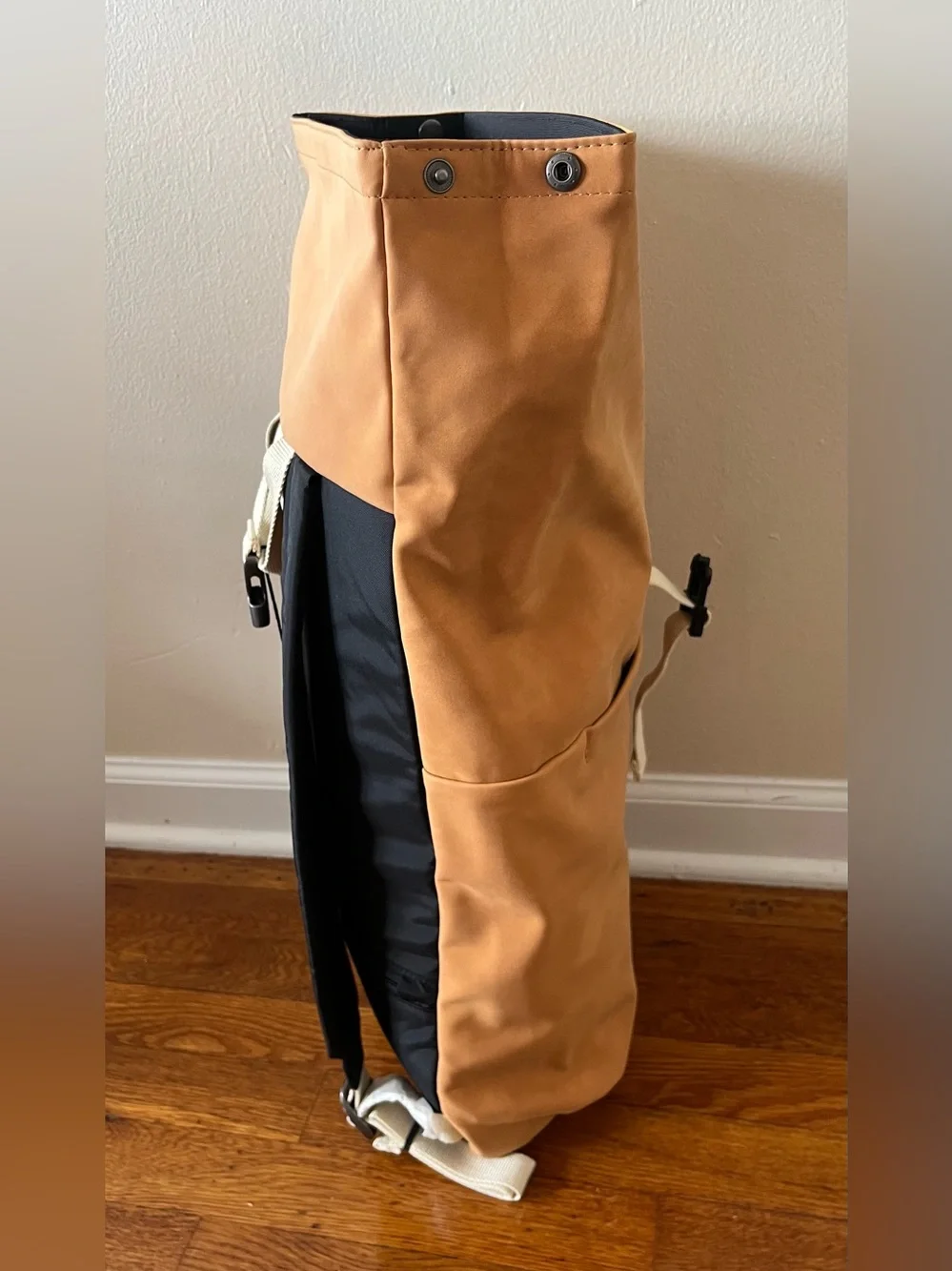 Eastpak Up Roll backpack Upgrained Ginger Unique Roll-Top Closure
